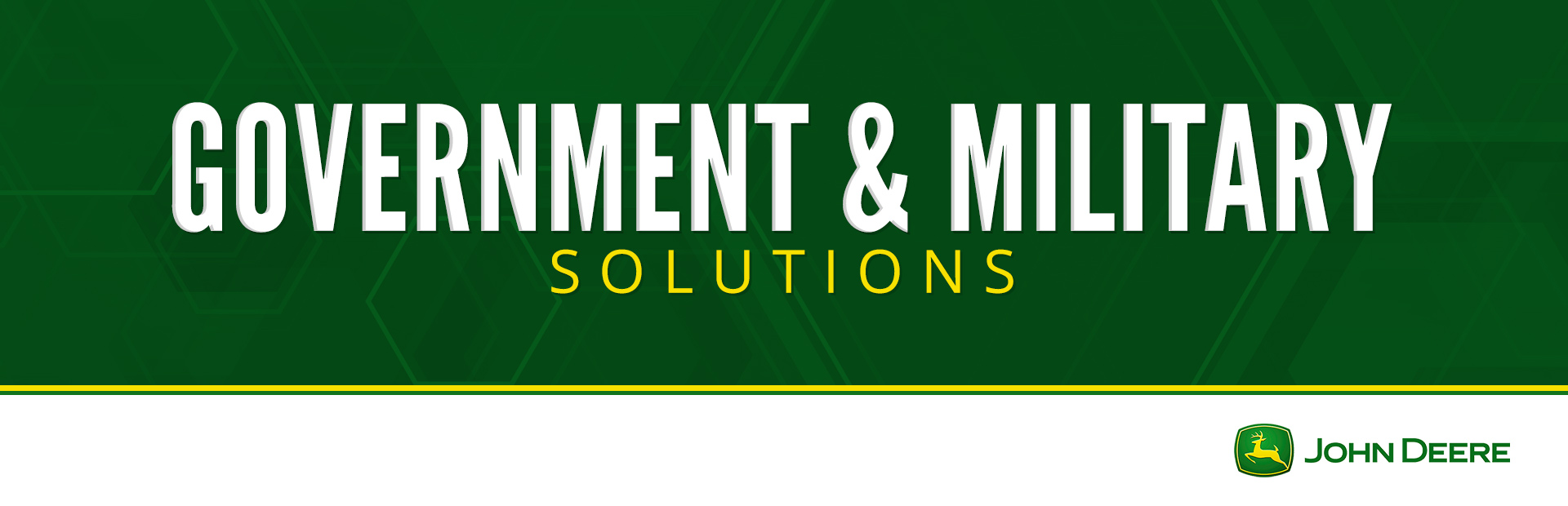 John Deere: Government and Military Solutions